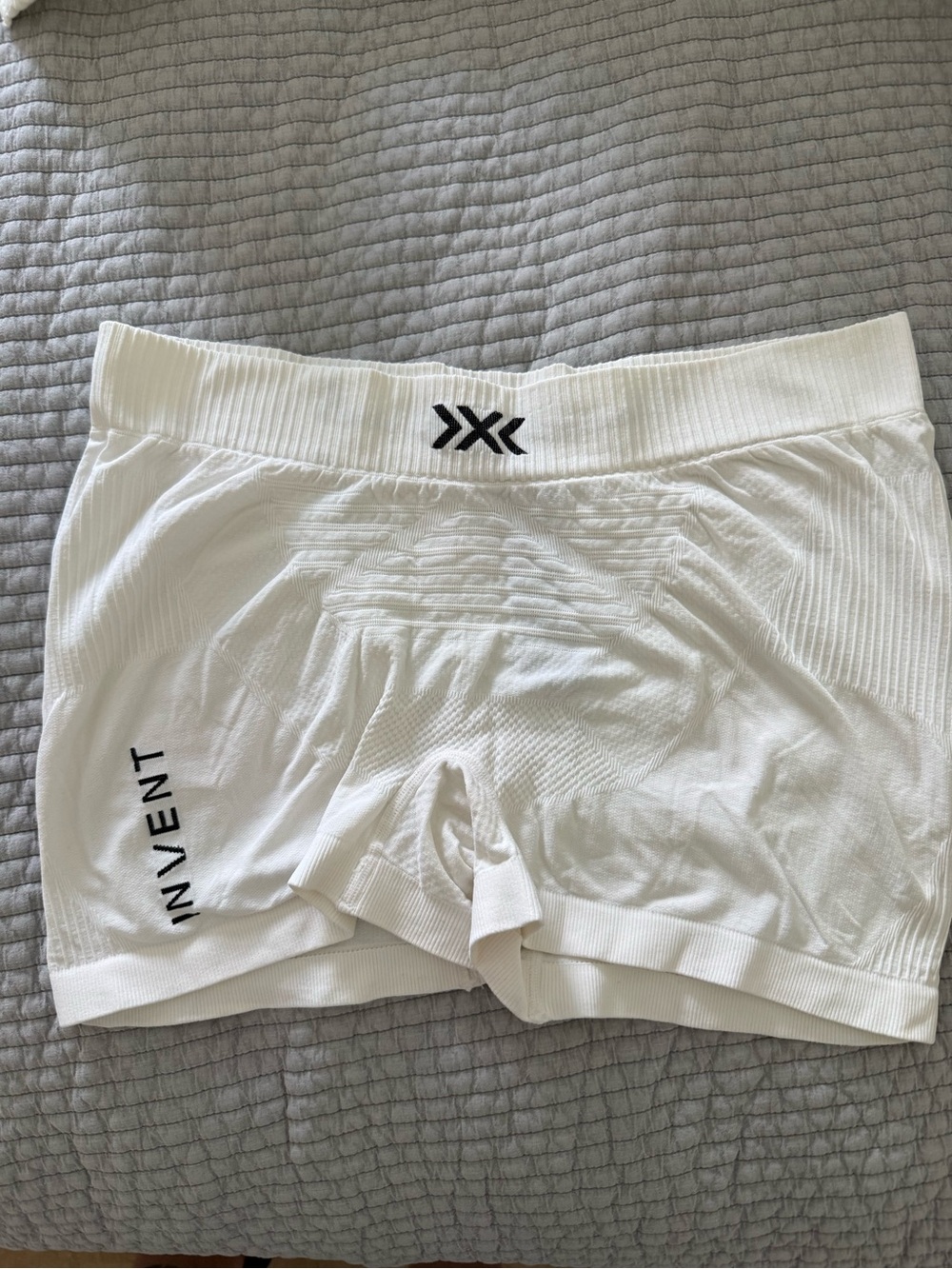 X-BIONIC Invent 4.0 Compression Shorts White XL Performance Running